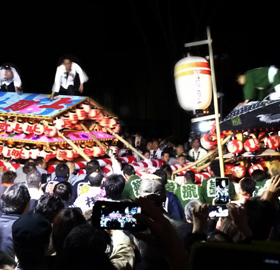 飯坂温泉 雄大なお祭り